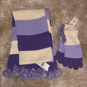 The Children’s Place Girl’s Scarf & Gloves Set